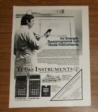 Seltene Werbung TEXAS