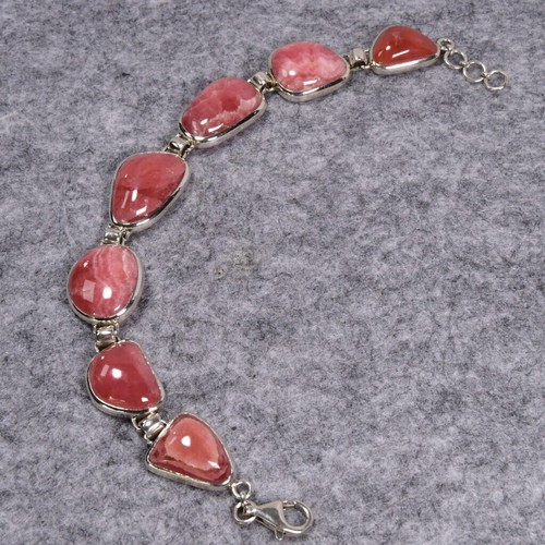 Rhodochrosit armband 925er - armband,,