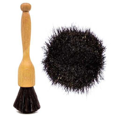Ziegenhaar staubpinsel 13cm - ziegenhaar-staubpinsel,