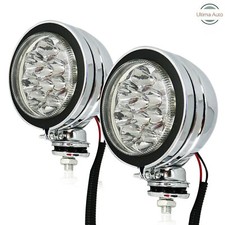 Pair metal chrome vintage - pair,