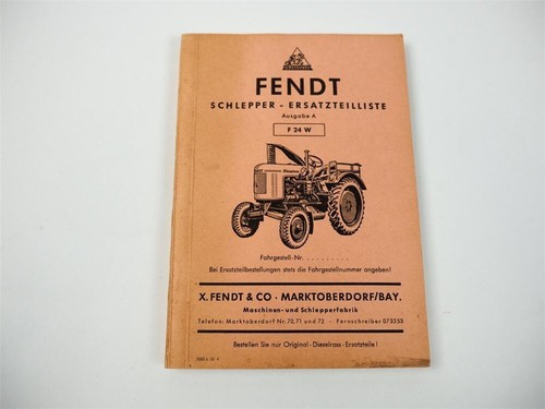 Fendt f24w schlepper - fendt,