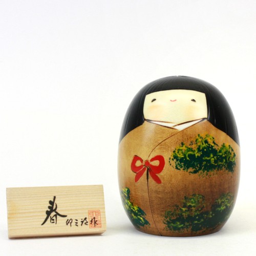 Kokeshi haru - "haru", (frühling)