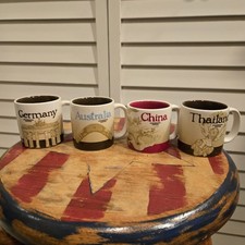 4 Starbucks Demi-Tasse City