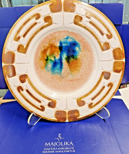 Majolika Karlsruhe Wandteller