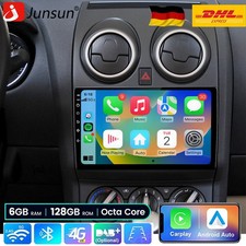 DAB+ 6G+128G Android 14 DAB Carplay Für Nissan Qashqai 1 J10 2006-2013 Autoradio