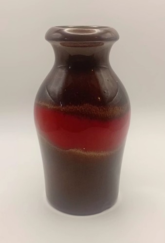 Vintage west german - vase, braun