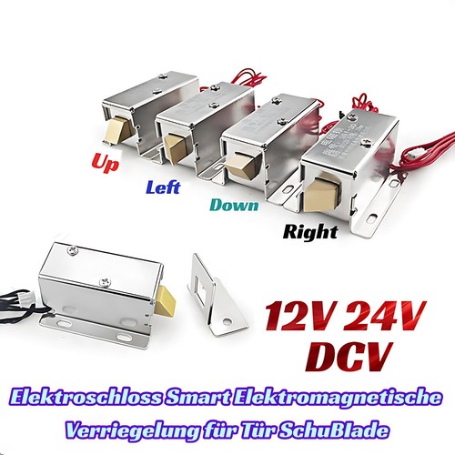 Dc12v 24v elektroschloss - 24v, smart
