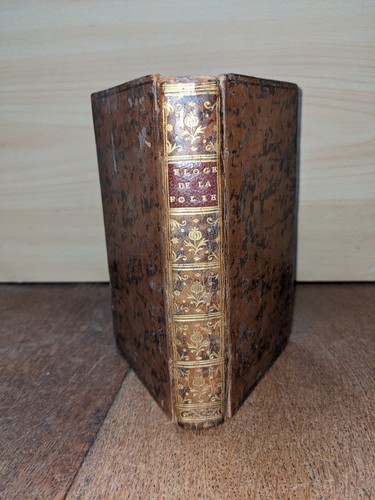 Altes buch erasmus das lob - altes,