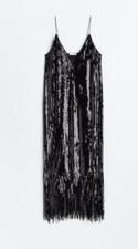 H&M Kleid mit Pailletten