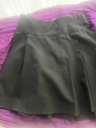 Schwarzer faltenrock für - schwarzer,