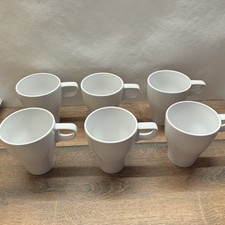 IKEA 6x Kaffeebecher weiß