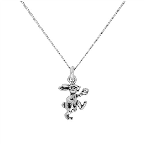 Sterling silber osterhase - silber,