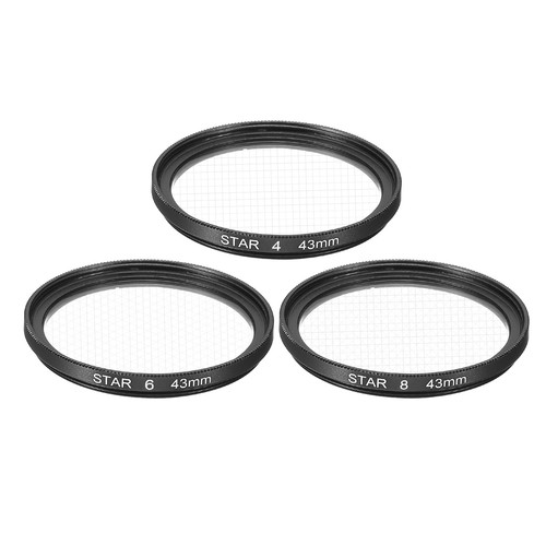 43mm star filter set - 43mm, set,