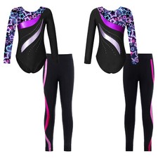 Mädchen Turnanzug Glitzer