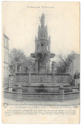 Clermont ferrand fontaine - 63,
