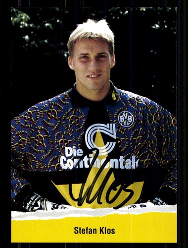 Stefan klos autogrammkarte - stefan,