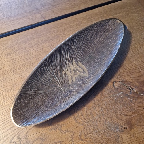 Alte schale bronze 35x12 5x4cm - schale,