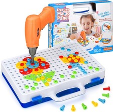 Mosaik Steckspiel Werkzeugbox