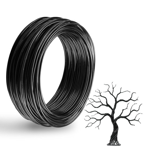 Basteldraht 2mm schwarz - basteldraht, 2mm,schwarz