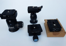 VELBON QHD-51Q  Stativkopf + ROLLEI Kugelkopf T2S Mark II + QAL-50 NEU