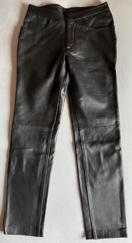 Schwarze lederhose skinny fit - skinny,