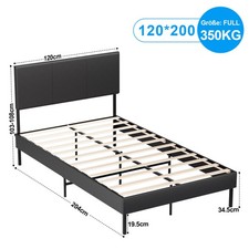 Bettgestell 120x200cm Leisten