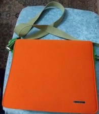 Umhängetasche Marke  Ritzenhoff  Orange Grün mit Druckknopfverschluss 