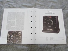 Schaltplan für Radio Detektorempfänger Isaria Form C von 1925 Rundfunkmuseum