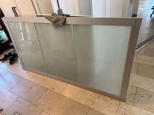 Ikea Pax 2 Schiebetüren Milchglas Alu Inkl Schiene (2 X 2m)