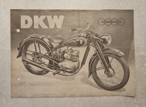 Prospekt flyer dkw 125 - flyer,