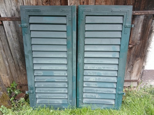 Paar fensterladen holz - fensterladen,