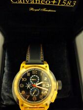 Calvaneo 1583 Liondome "GOLD BLACK CALENDAR "Vergoldet  Luxus