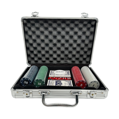 Profi poker set 200 chips - chips, 2