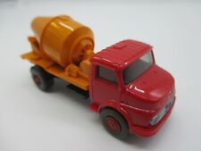 Wiking:MB 1413 Betonmischer, Saure HB 1122/1A Trommel gelborange  (Schub69))*