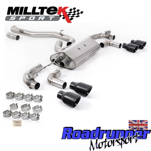 Milltek golf mk7 - r, auspuff