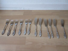 12teiliges Fischbesteck Robbe und Berking Ostfriesenmuster Chromagan 6 Personen