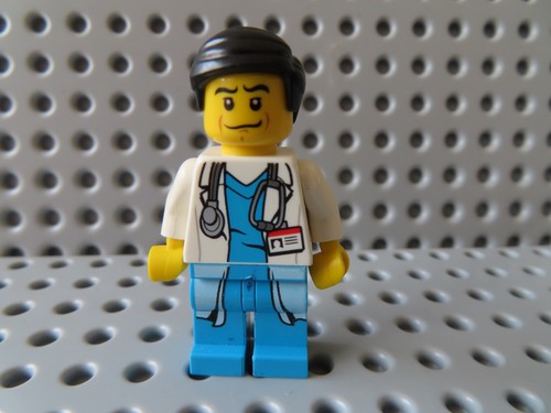 Lego figur city arzt doktor - lego,