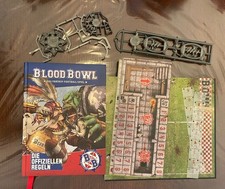 Warhammer Blood bowl Spielmaterial und Regelbuch