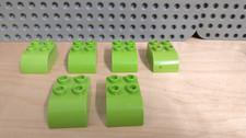 LEGO Duplo 6 x Dachsteine 2302