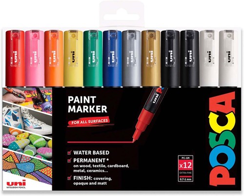 Uni paint pen art - pc-1,