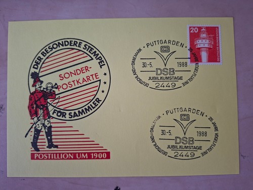 Sonderpostkarte erstagskarte - sonderpostkarte,
