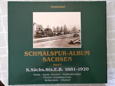 Schmalspur-Album Sachsen 1881-1920 Band 5 K.Sächs.Sts.E.B. grüne Serie, gut