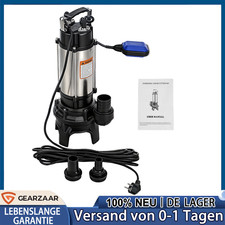 1500W Fäkalienpumpe