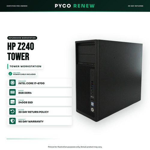 Z240 tower workstation - hp, |