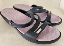 Crocs Sandalen Damen Schuhe Gr. 38/39 W8 blau AF