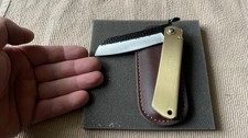 Higonokami Japanisches Klappmesser Taschenmesser Messinggriff