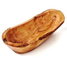 Baguetteschale aus Olivenholz