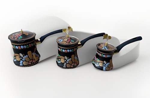 Arabische kaffeekanne raqwa - kaffeekanne,