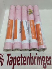 Papiertapete Erismann 5x 7280-05 (5Rollen) Kindertapete Pferde Rosa Weiß Gelb