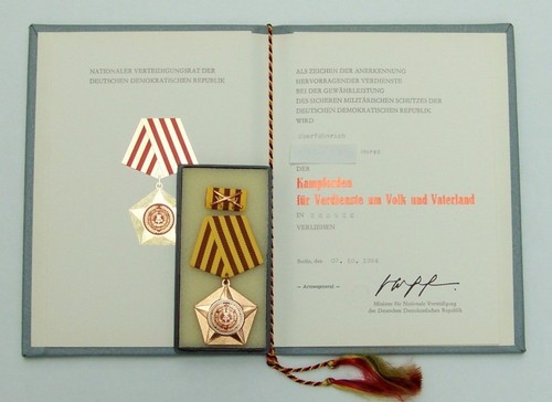 Nva kampforden für - nva,